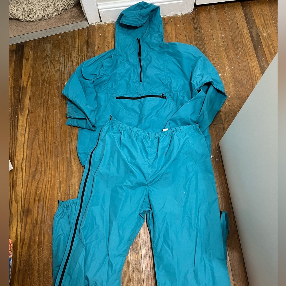 Vintage LL Bean windbreaker and pants